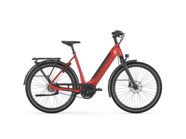 Gazelle Ultimate C8+ Belt - Elcykel - 8 gear - 500Wh - Red 53 cm