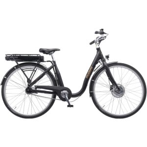 Mustang Margrethe Electric 28" elcykel med 7 gear - Black