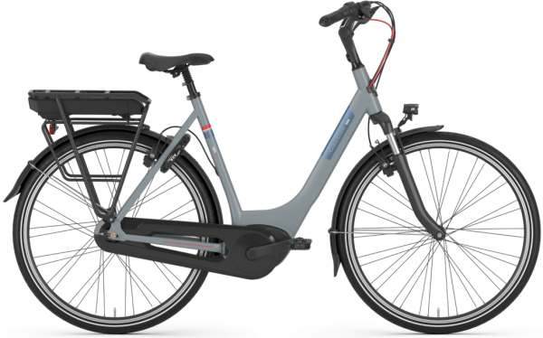 Gazelle Paris C7+ HMB 400wh Dame 7g 2022 - Grå