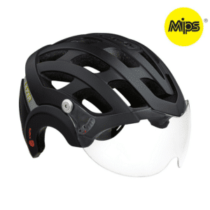 Lazer hjelm Anverz NTA MIPS mat sort + led - OUTLET - S (52-56 cm)